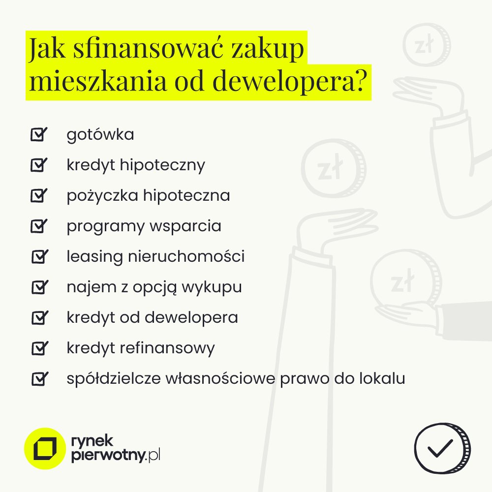 Jak zapłacić za mieszkanie od dewelopera