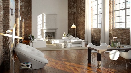 Urządzamy Salon W Stylu Loft Styl Wyposażenie Wnętrz